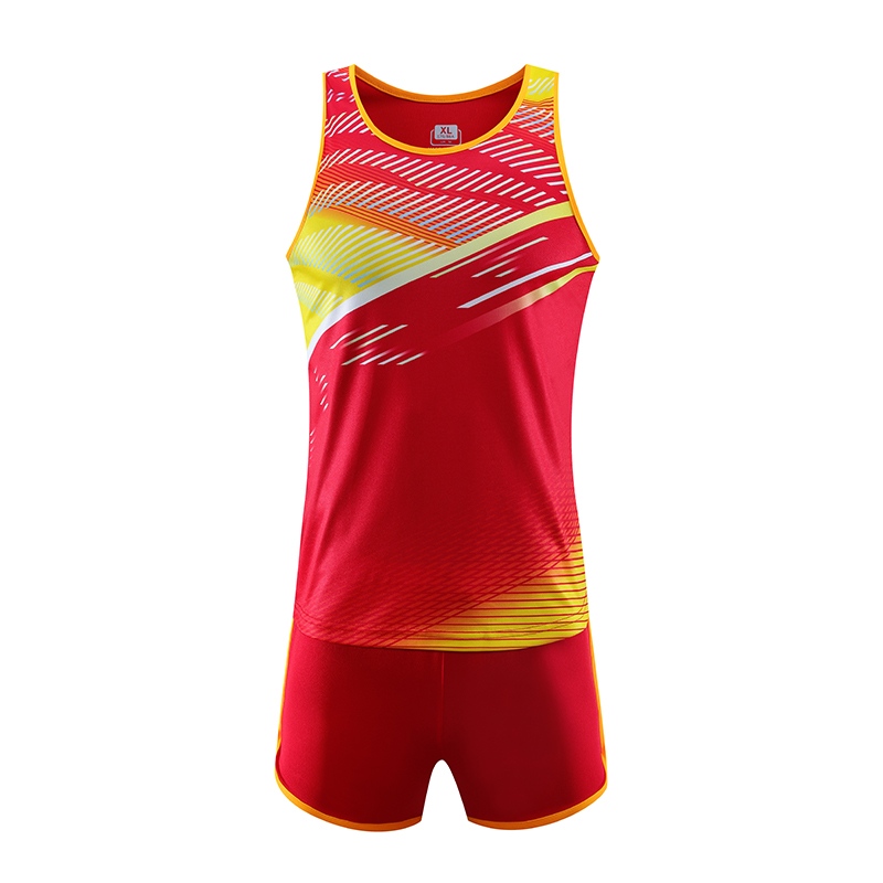 Wholesale Latest design Custom Polyester Pro Team Singlet track and field uniforms for Adults and Kids