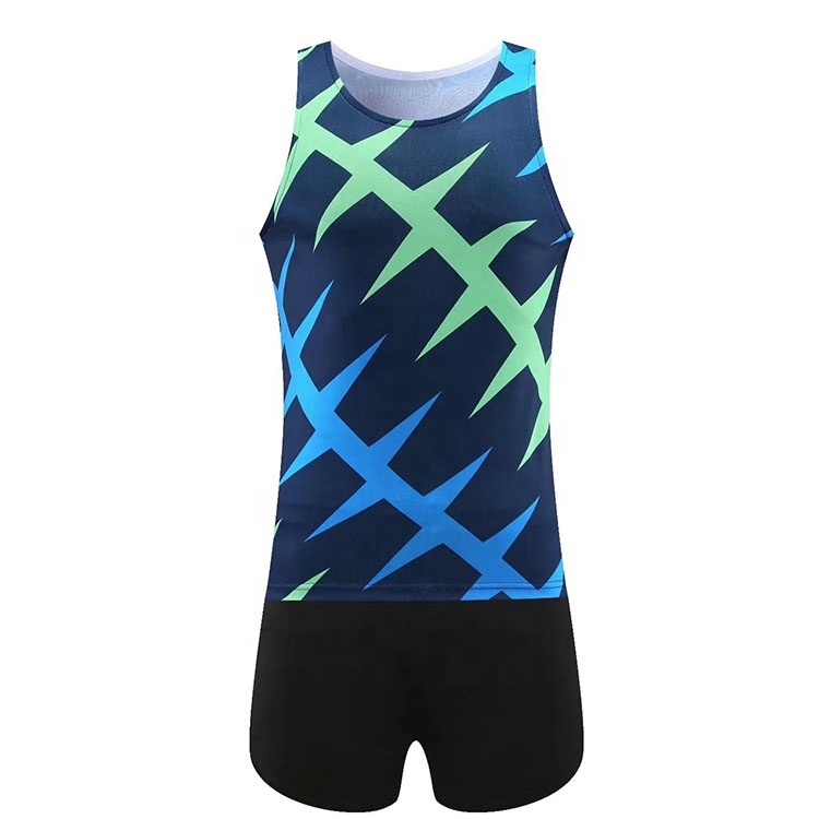 High Quality Direct Selling Track And Field Sportswear Customized Logo Breathable Track Uniforms