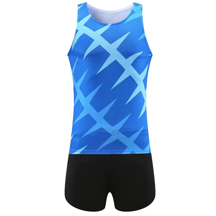 Wholesale Men Sportswear T Shirt Shorts Gym Tracksuit Casual Fit Jogging Suits Custom Two Piece Set Track And Field Uniform