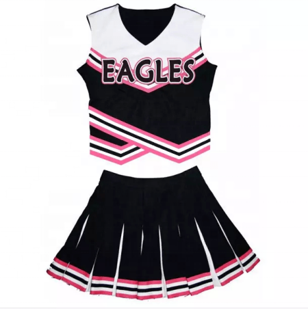 New Latest design Custom Made Hot Sale Cheerleader Custom Cheer Costume Uniforms New Brand Cheerleading Uniform Set