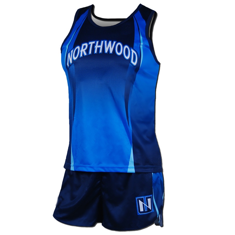 WholesaleMen Women and Kids Vest Shorts Competition Running Track and field sportswear Sprint Running suit Marathon Clothes