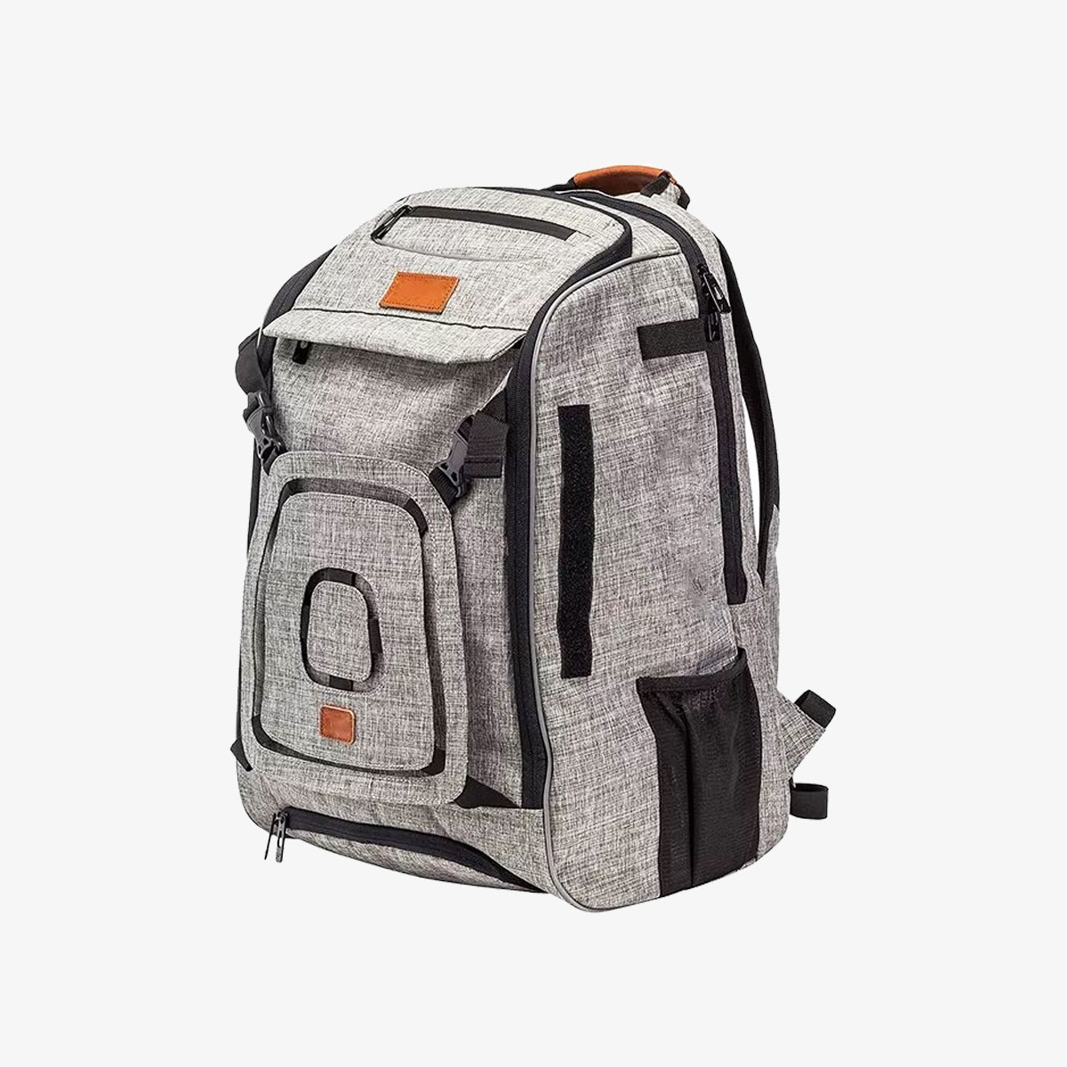 Traveller-Baseball-and-Softball-Backpack-gray-orange-colour