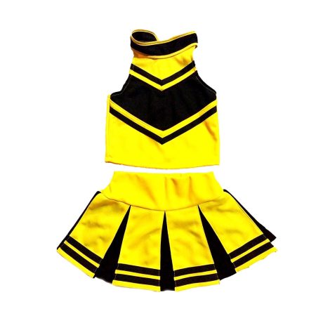 High Quality Sports Wear Customized Logo Printing Cheap Price Women Cheerleading Uniform Available In Different Colors