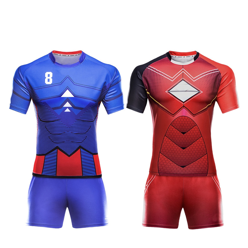 Wholesale Custom Design Rugby Shirt football uniforms wear Printing Sublimation Rugby Jersey uniform (Copy)
