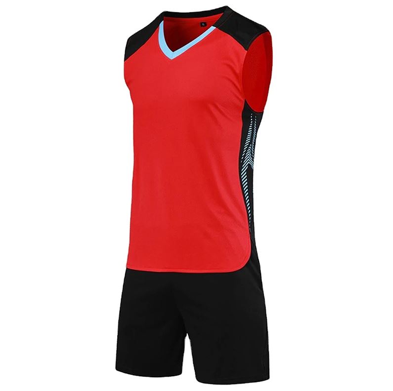 New high quality breathable volleyball uniforms for sports training men and women with the same style suit