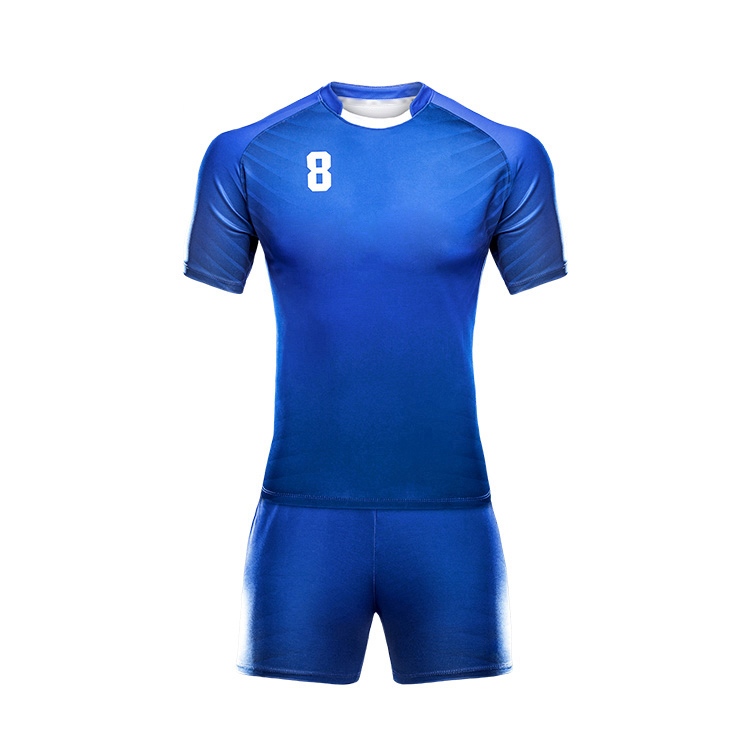 Latest design Professional customized Rugby uniform team customized number name logo color customization