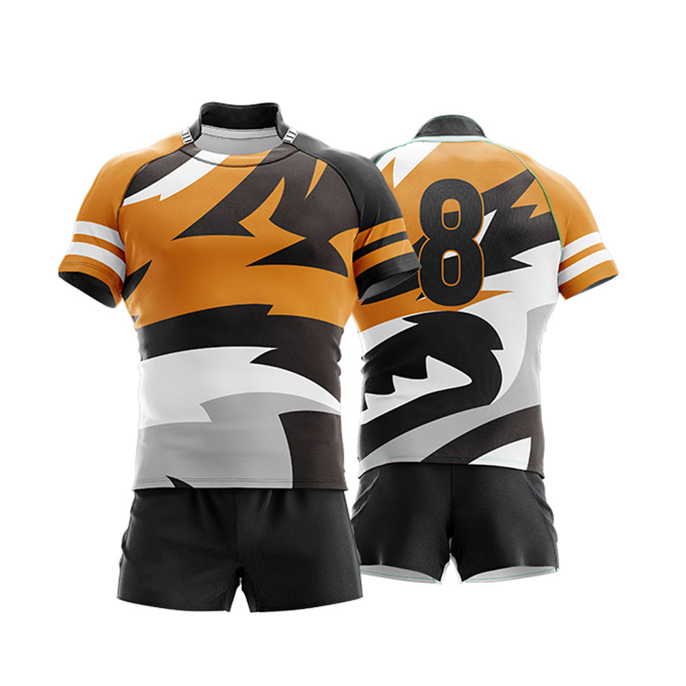 New Arrival Rugby Uniform Custom Design Printing Sublimation Men Football Sports Wear Rugby Uniform