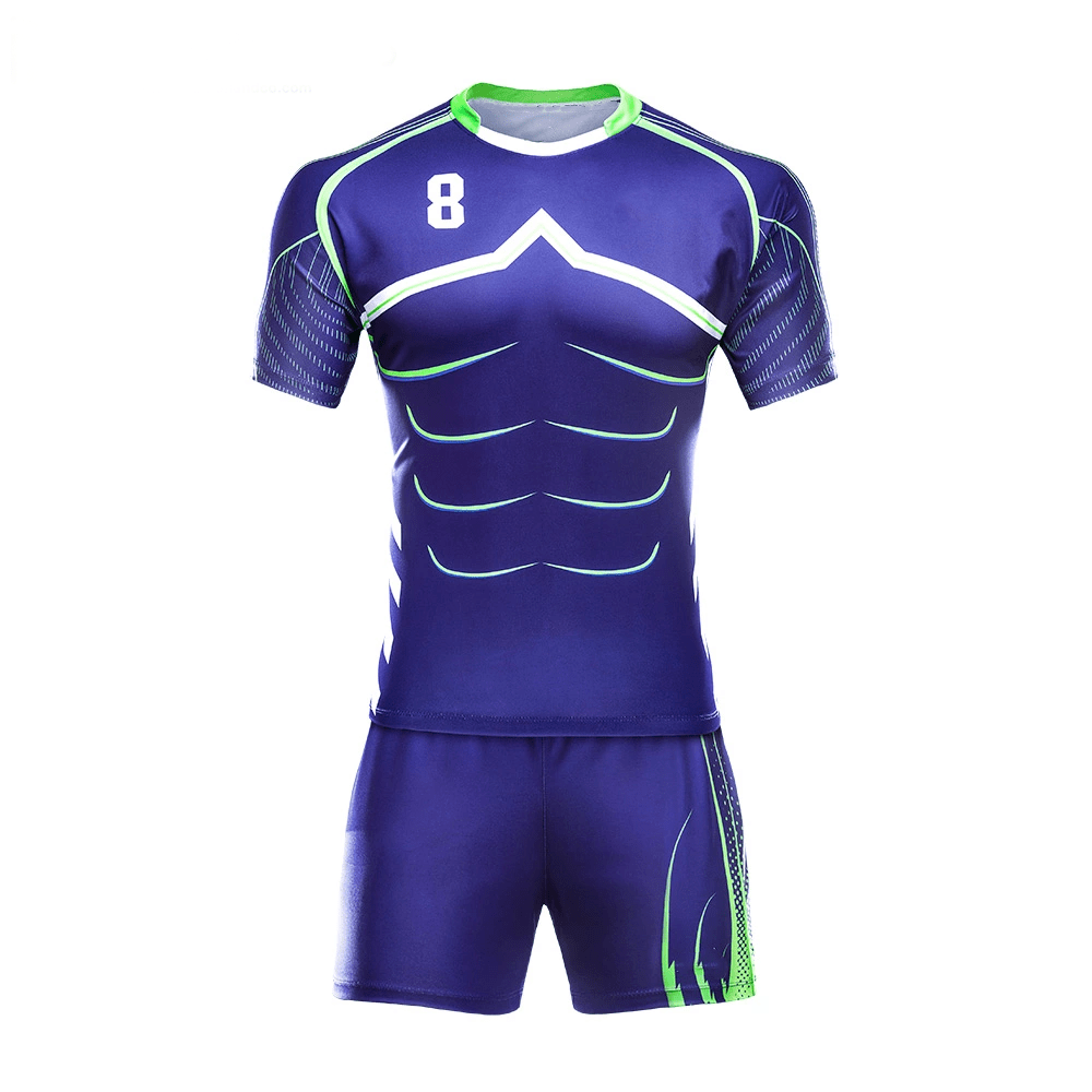 Latest Design Fashion Hot Sale Sublimation Rugby uniforms Custom design men design your own Rugby uniform