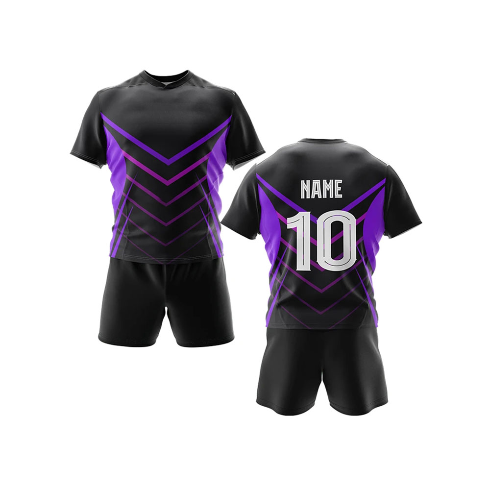 Wholesale manufacturer Rugby Uniform Custom Design Printing Sublimation Men Football Sports Wear Rugby Uniform
