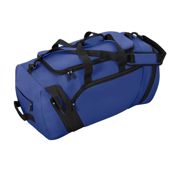 Custom Blue Large Baseball Equipment Bags Gym Duffle Bag for unisex